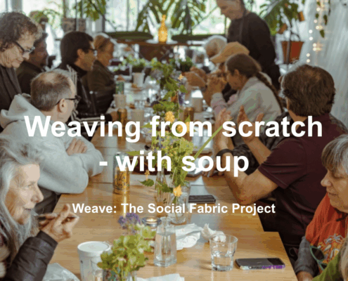 Chris Hyde weaves connection with soup